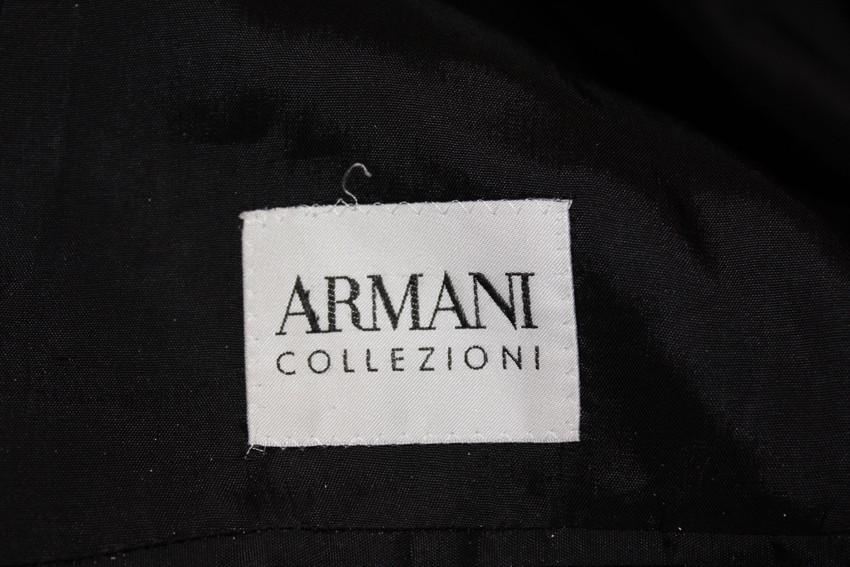 Armani Armani Vintage Black Blazer Jacket Size 50 Size 50R - 9 Thumbnail
