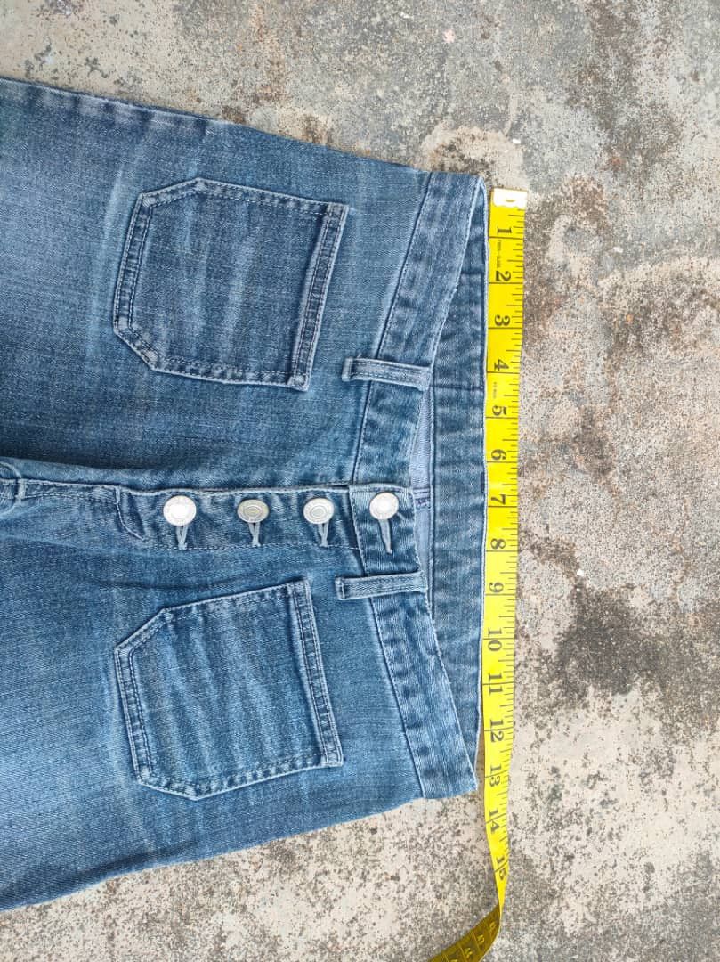 If Six Was Nine × Japanese Brand × Jean FLARE JOUES BOOTCUT FADED JEANS DENIM PANTS Size US 26 / EU 42 - 10 Thumbnail