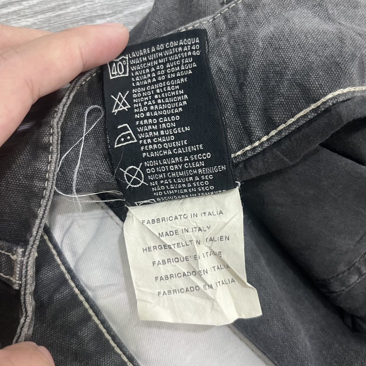 Stone Island Vintage Stone Island Denim Pants Size US 34 / EU 50 - 16 Thumbnail