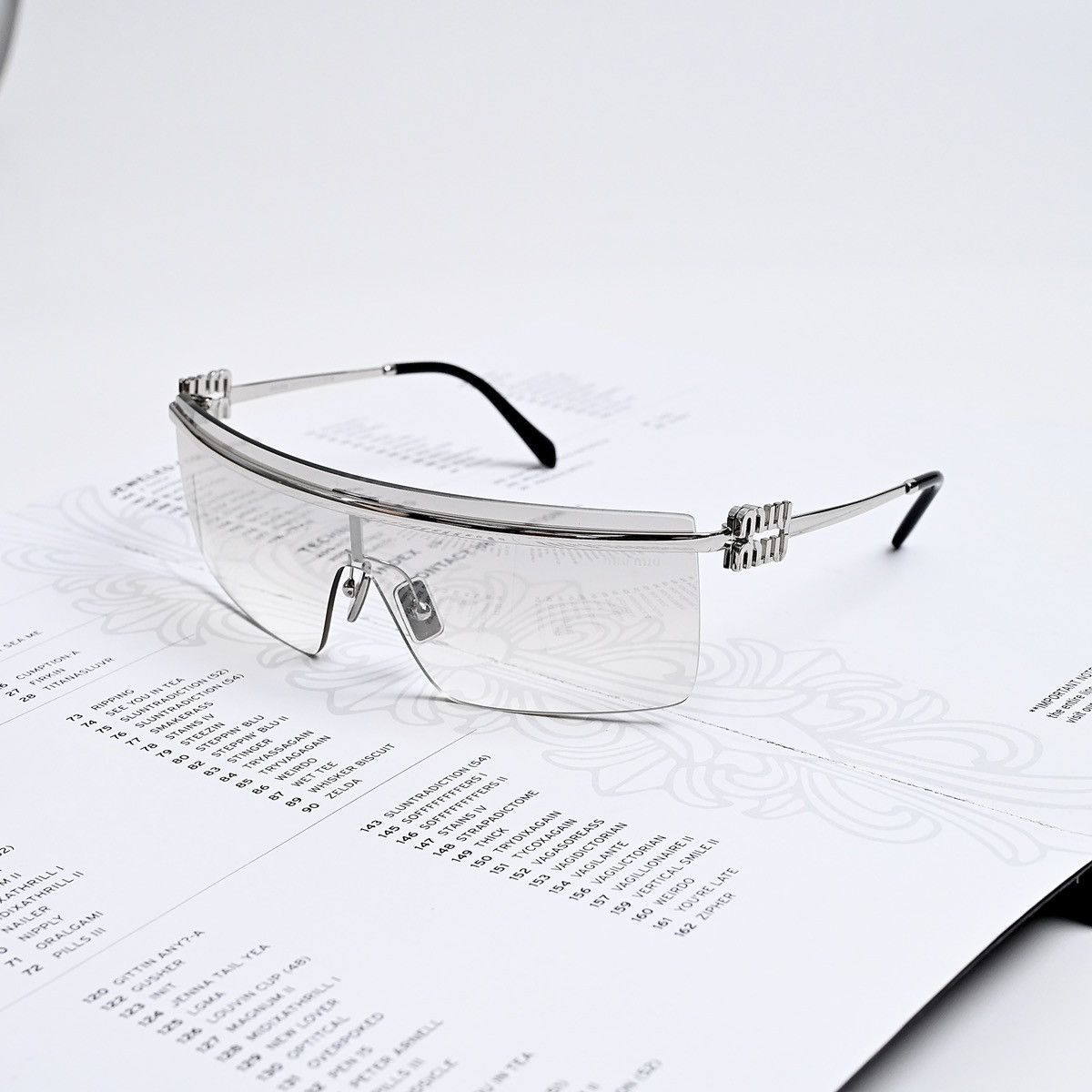 Miu Miu MIU MIU 0MU 50ZS SUNGLASSES Size ONE SIZE - 1 Thumbnail