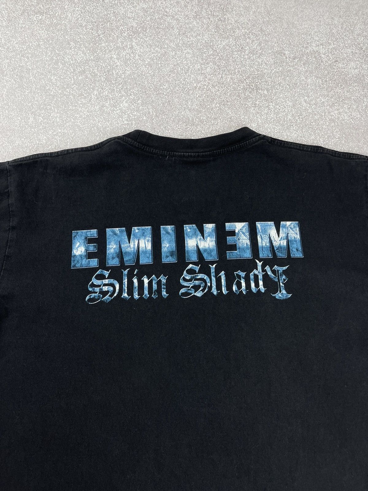 Eminem × Rap Tees × Vintage Vintage Eminem Slim Shady Rap T-Shirt Size US M / EU 48-50 / 2 - 8 Thumbnail