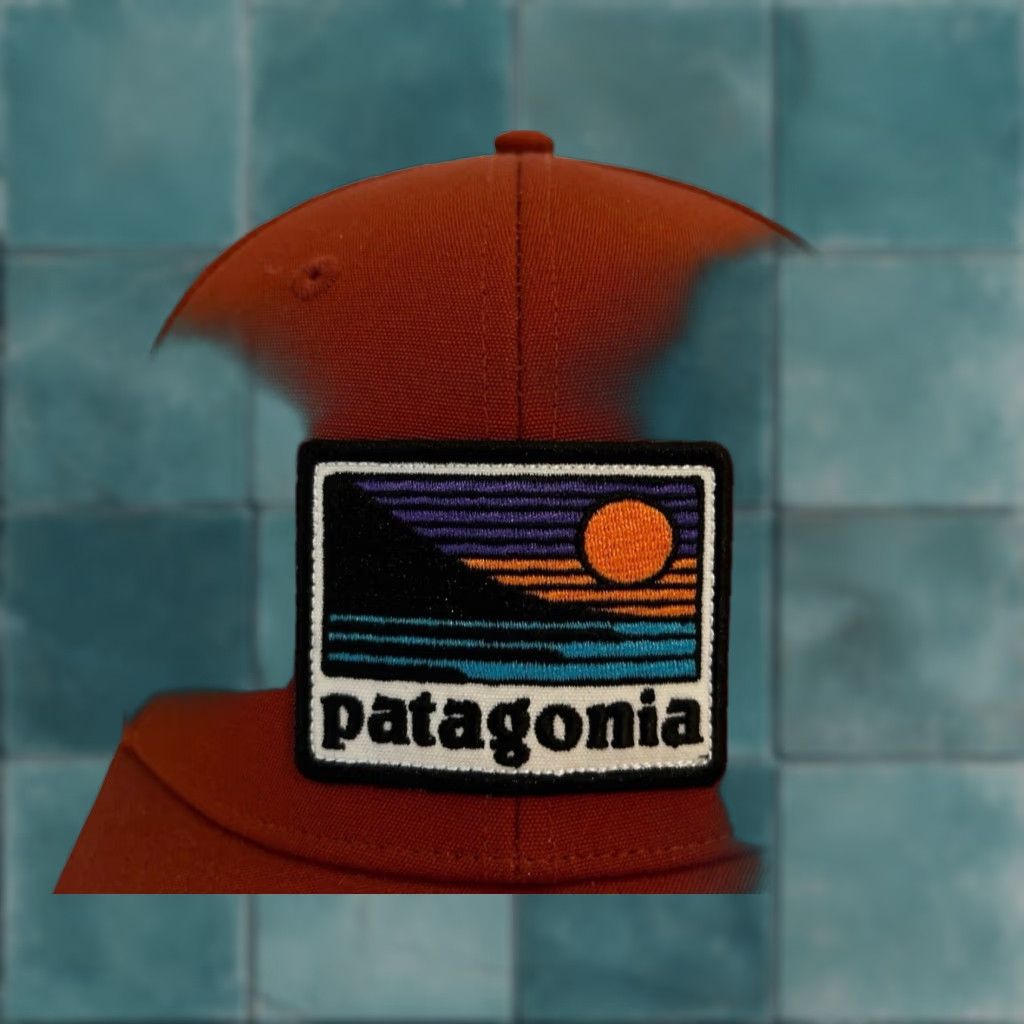 Patagonia Patagonia Snapback Hat OSFA Red 2010s Men One Size Patch Logo Cap Size ONE SIZE - 1 Thumbnail
