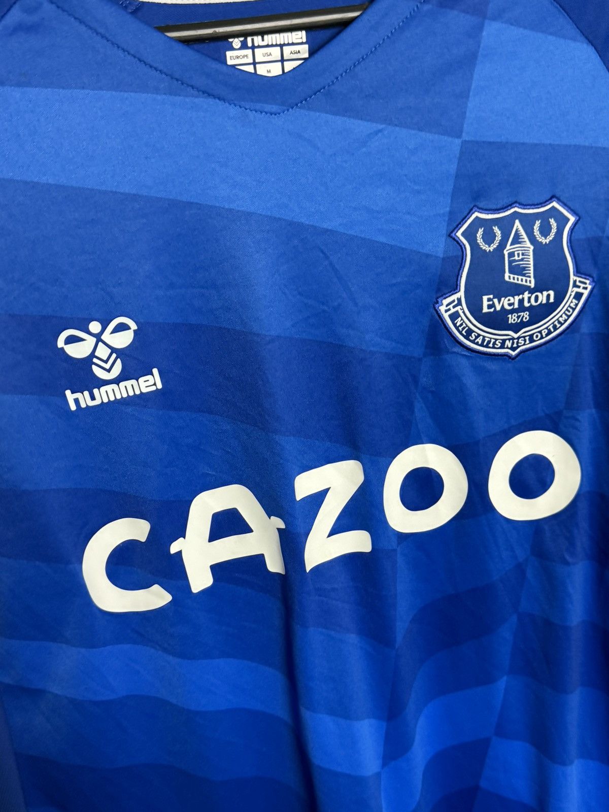 Hummel New Everton 21/22 Home Football Jersey Size US M / EU 48-50 / 2 - 3 Thumbnail