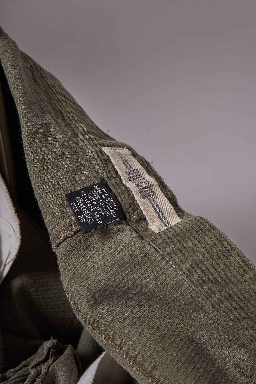 1990s Green Corduroy Deadstock Gotcha Pants
