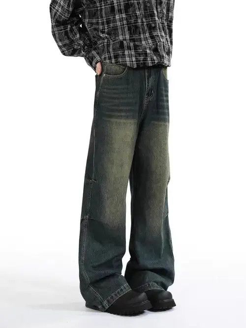 Jean Street vintage Y2K baggy wide leg jeans Size US 30 / EU 46 - 5 Thumbnail