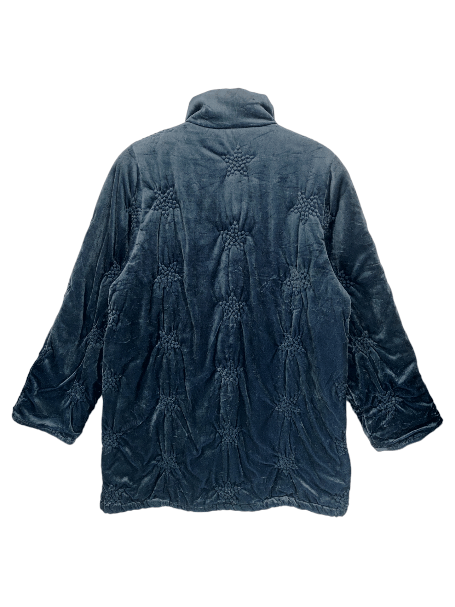 Japanese Brand Vintage Velvet Coat Jacket by Libre Size M / US 6-8 / IT 42-44 - 2 Thumbnail