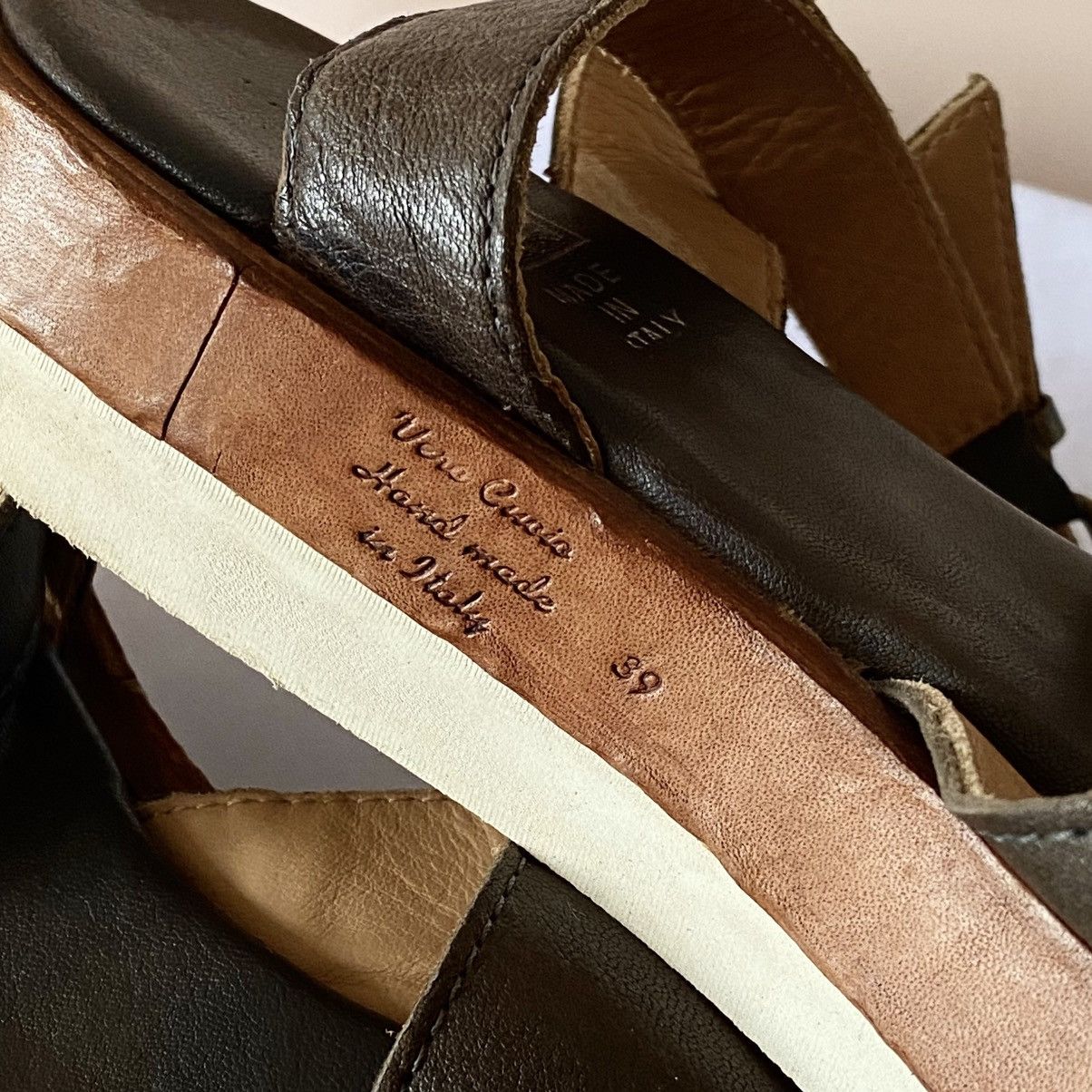 Dirk Bikkembergs × MoMA × Puma MoMa Leather Sandals Ballet Flats Shoes Puma Style Y2K Size US 9 / IT 39 - 9 Thumbnail