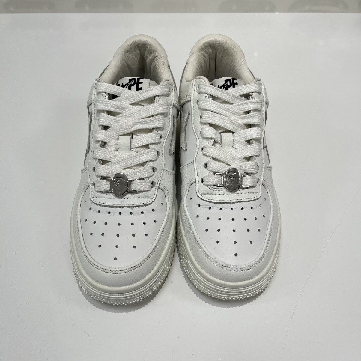 Bape A Bathing Ape Bape Sta White Size US 5 / EU 37 - 9 Thumbnail