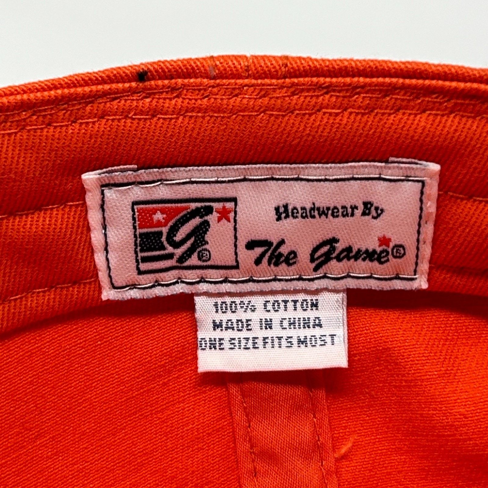 The Game Auburn University AU Tigers Dad Hat Baseball Cap Orange Size ONE SIZE - 8 Thumbnail