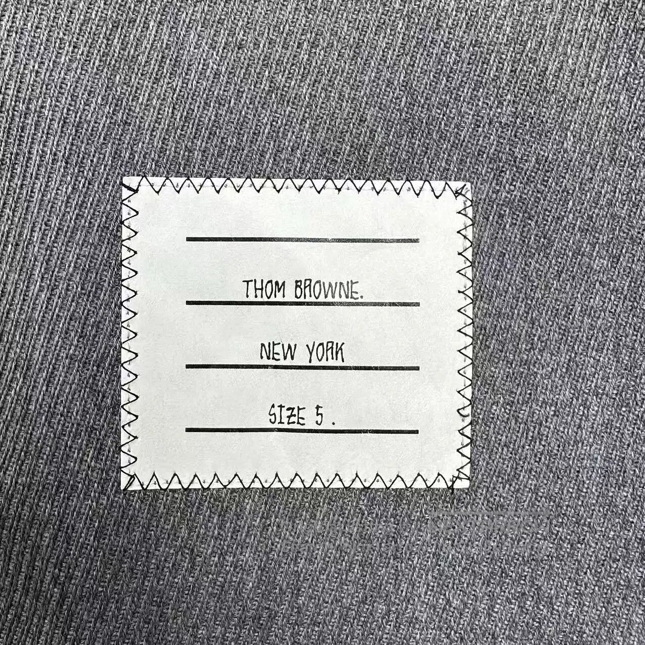 Thom Browne thombrowne three-color striped wool trench coat. Size US L / EU 52-54 / 3 - 4 Thumbnail