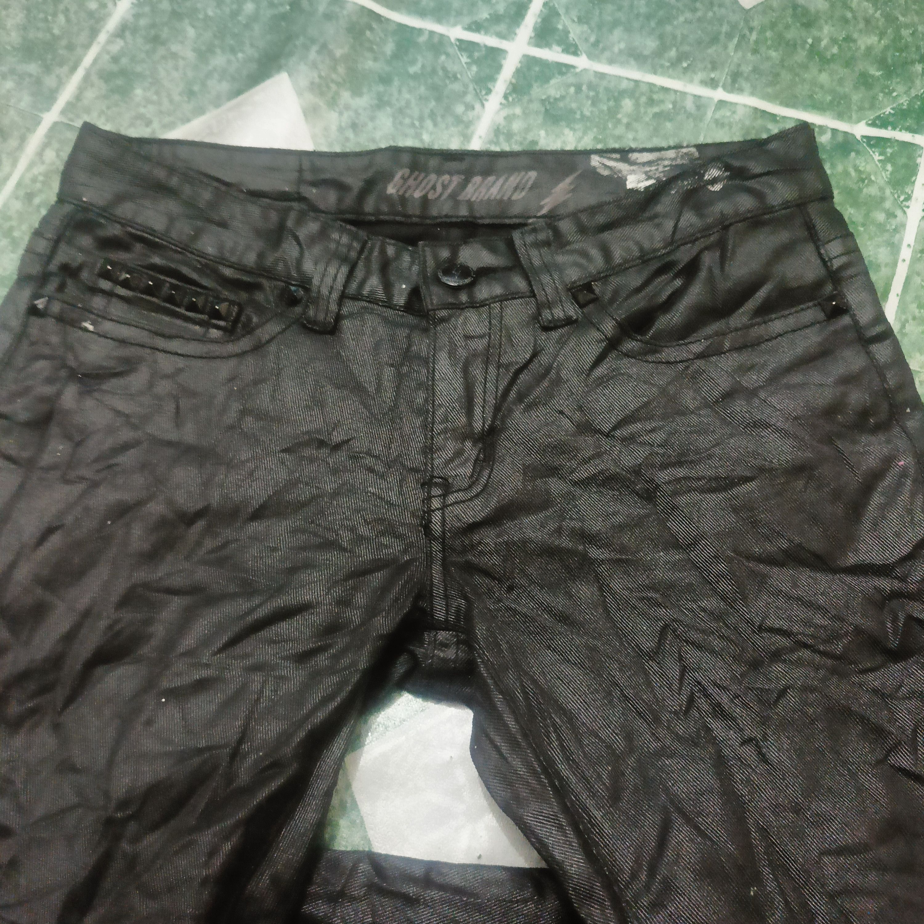 Japanese Brand Wax Jeans Ghost Brand Technical skinny Jeans Size US 30 / EU 46 - 2 Thumbnail