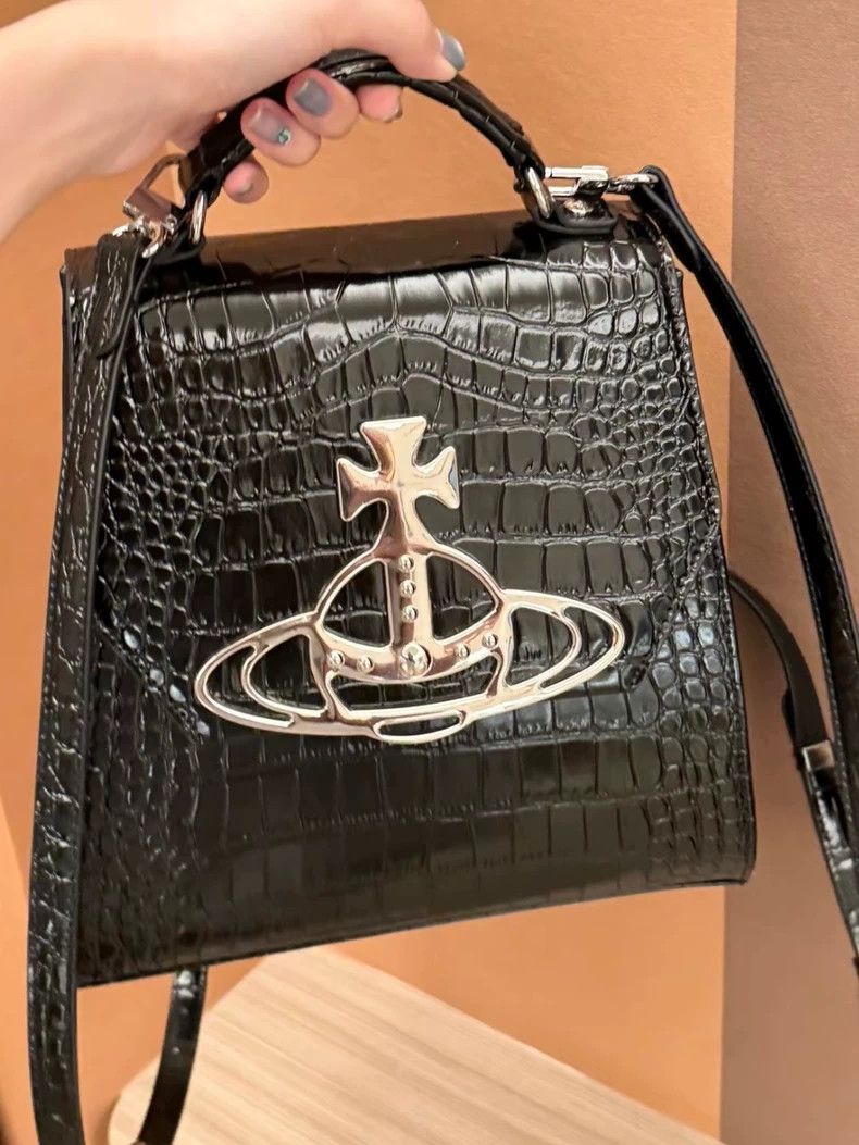 Vivienne Westwood Vivienne Westwood size os Crossbody bag with crocodile skin Size ONE SIZE - 2 Thumbnail
