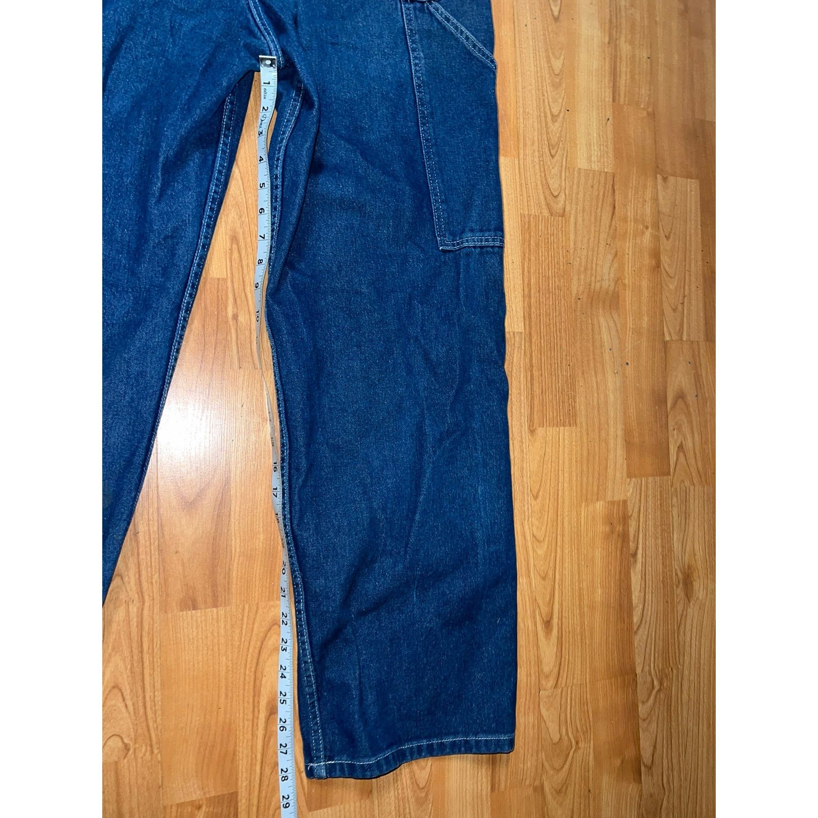 Vintage Dickies Overalls Carpenter Genuine Denim Blue Workwear VTG S Size US S / EU 44-46 / 1 - 12 Thumbnail