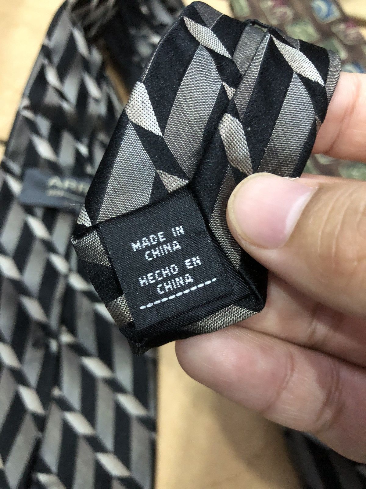 Arrow × Designer Arrow silk neck tie Size ONE SIZE - 5 Thumbnail