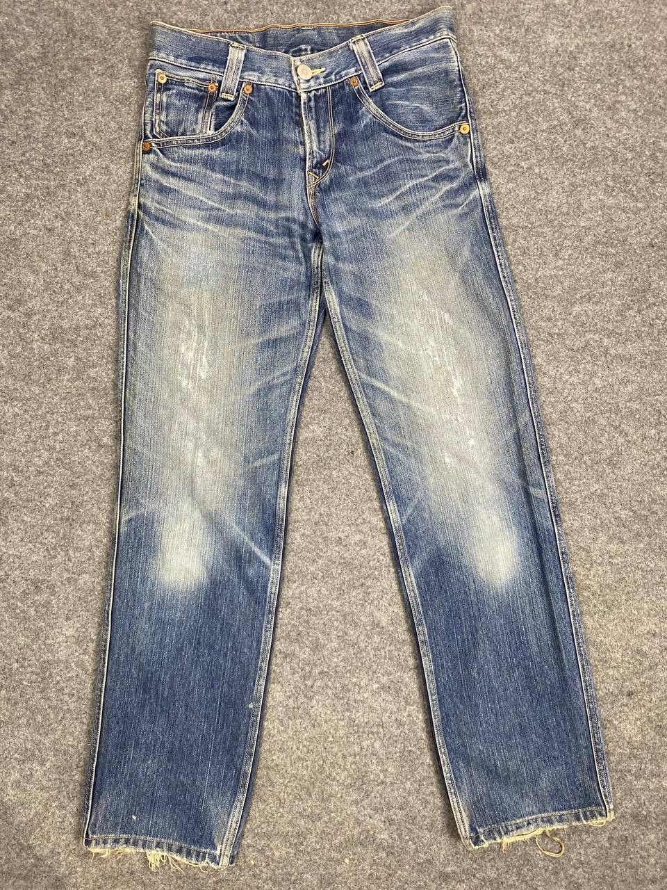 Levi's vintage levis 702 distressed denim Size US 32 / EU 48 - 8 Thumbnail