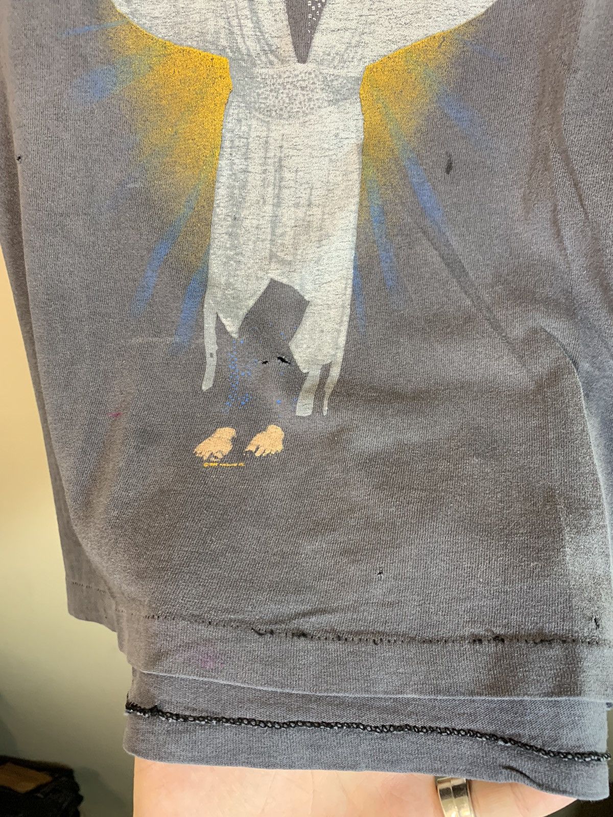 Band Tees × Vintage *RARE* Vintage 1986 The Ultimate Ozzy Osbourne Tour T-Shirt Size US XS / EU 42 / 0 - 6 Thumbnail