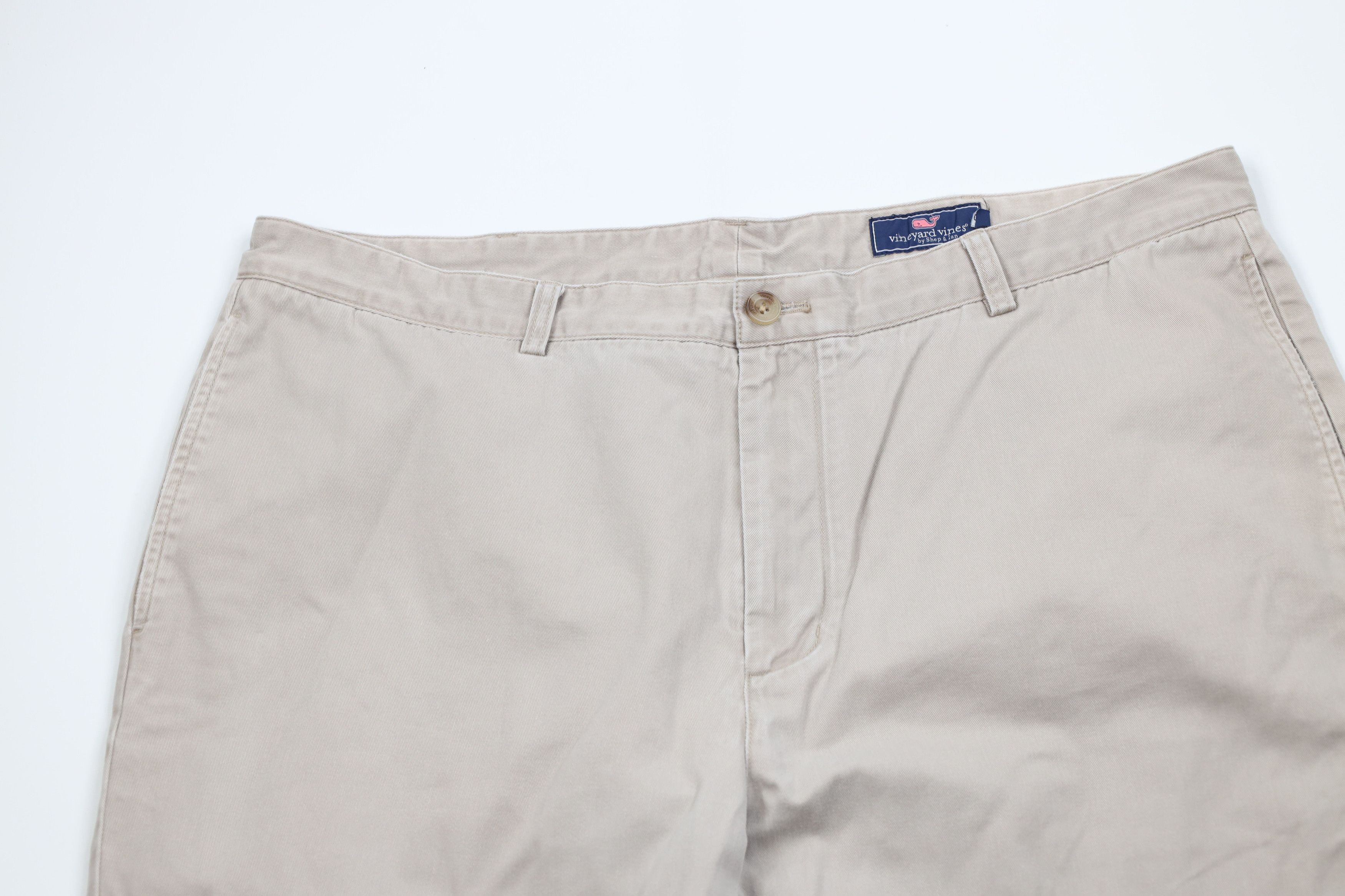 Vineyard Vines Vineyard Vines Wide Leg Chino Pants Trousers Beige Cotton Size US 40 / EU 56 - 2 Thumbnail