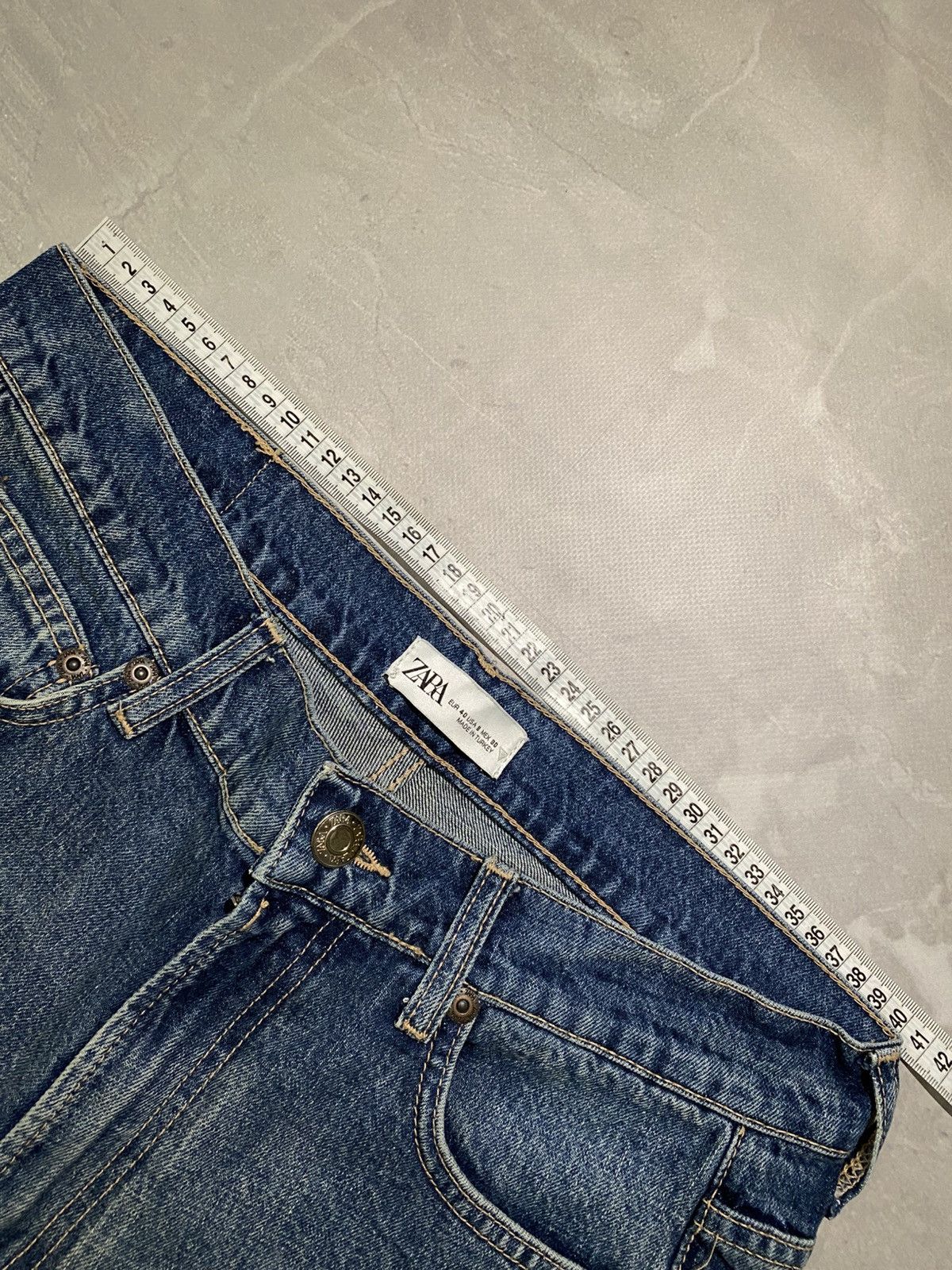Japanese Brand SWAG Baggy Vintage Jeans Number Nine style- Y2K Drip Rare Size US 31 - 5 Thumbnail