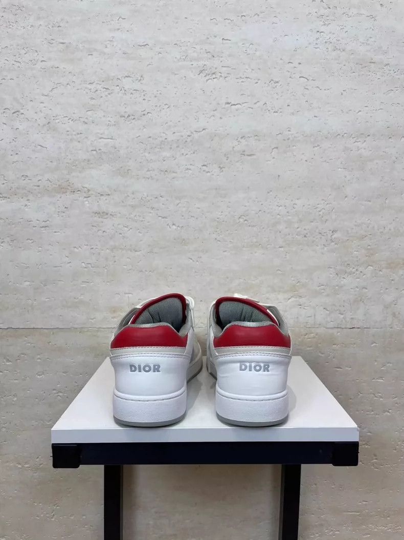 Dior Dior B27 Sneakers Size 39 White Red-2505 Size US 7.5 / EU 40-41 - 4 Thumbnail