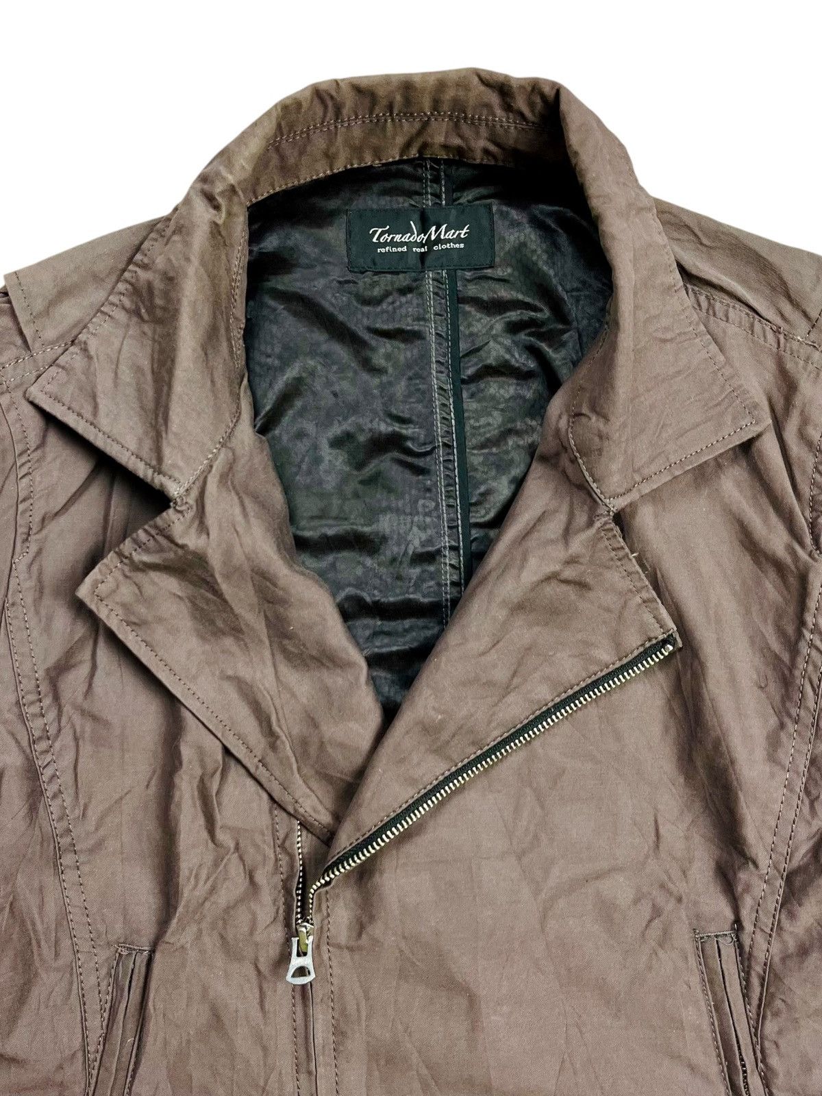 BUFFALO BOBS 2000s Tornado Mart - Double Zips Rider Jacket Size US M / EU 48-50 / 2 - 5 Thumbnail