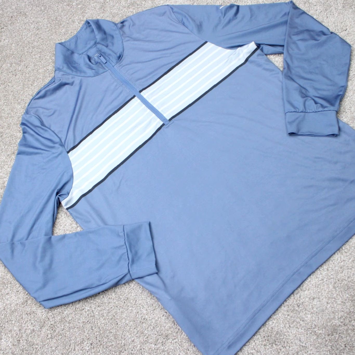 Callaway Callaway Sweatshirt Mens Small Blue Opti-Dri 1/4 Zip Golf Long Sleeve Pullover Size US S / EU 44-46 / 1 - 5 Thumbnail