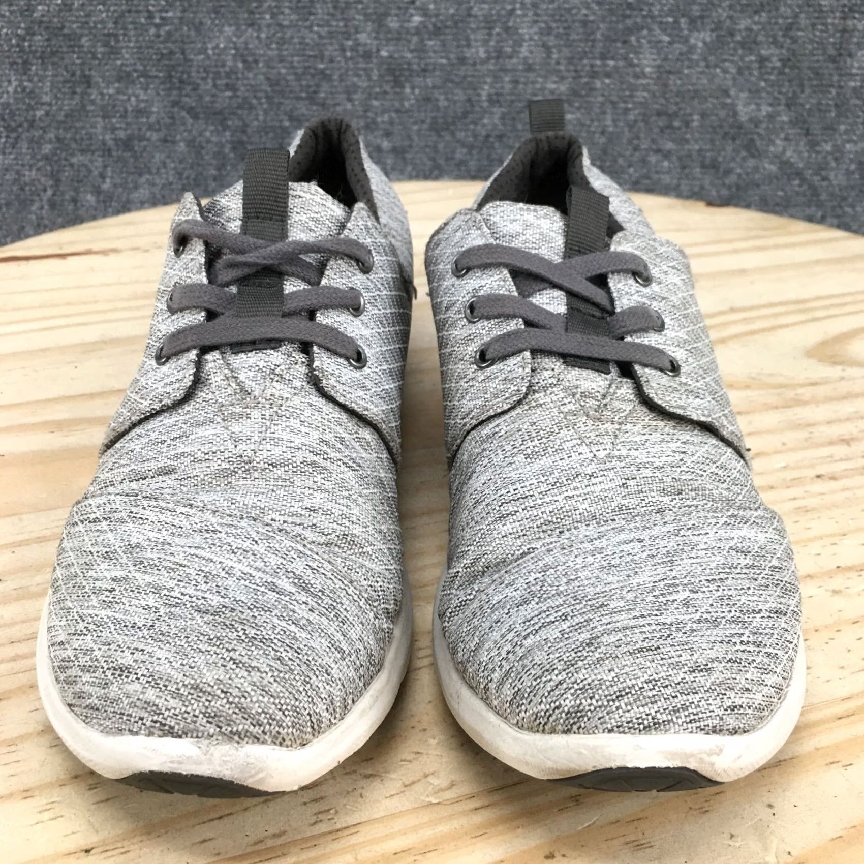 Toms TOMS Del Rey Sneaker Womens 7.5 Gray Fabric Lace Up Low Top Casual Comfort Shoes Sneaker Size M / US 6-8 / IT 42-44 - 7 Thumbnail