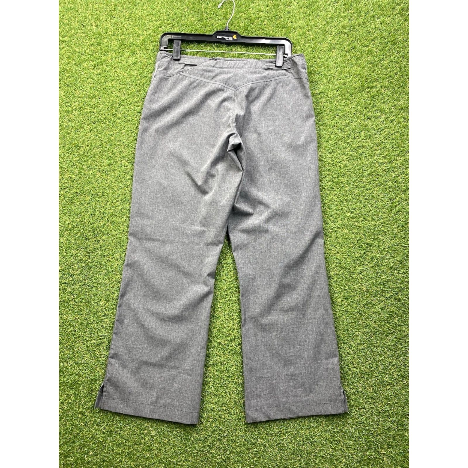 Vintage LYNX Scrub Pants Womens PSM Nurses Doctors Hospital Workwear Stretch Drawstring Blue M Polyester Size 32" / US 10 / IT 46 - 2 Thumbnail