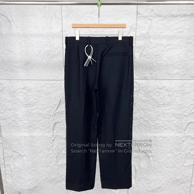 Louis Vuitton Louis Vuitton Black Cotton Women's Casual Pants . Size 28" / US 6 / IT 42 - 2 Thumbnail