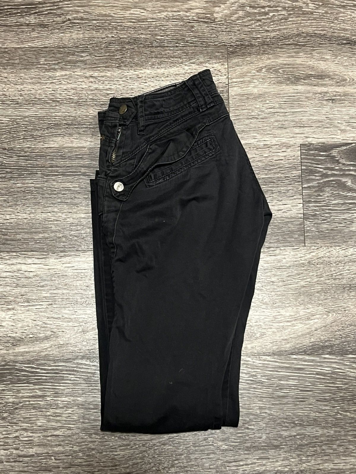 Designer × Dolce & Gabbana × Vintage Dolce & Gabbana Cross Button Pants Size 27" / US 4 / IT 40 - 6 Thumbnail