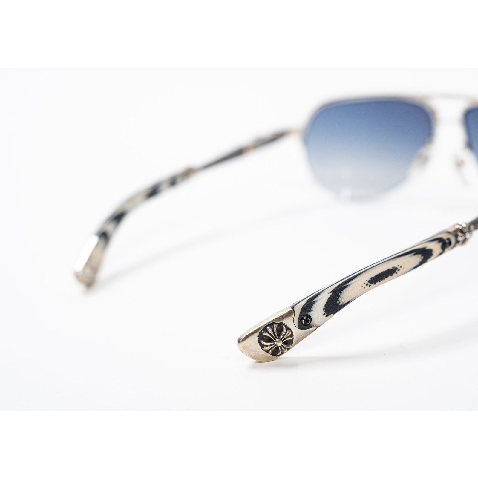Chrome Hearts Blade Hummer I Silver Sunglasses Size ONE SIZE - 3 Thumbnail