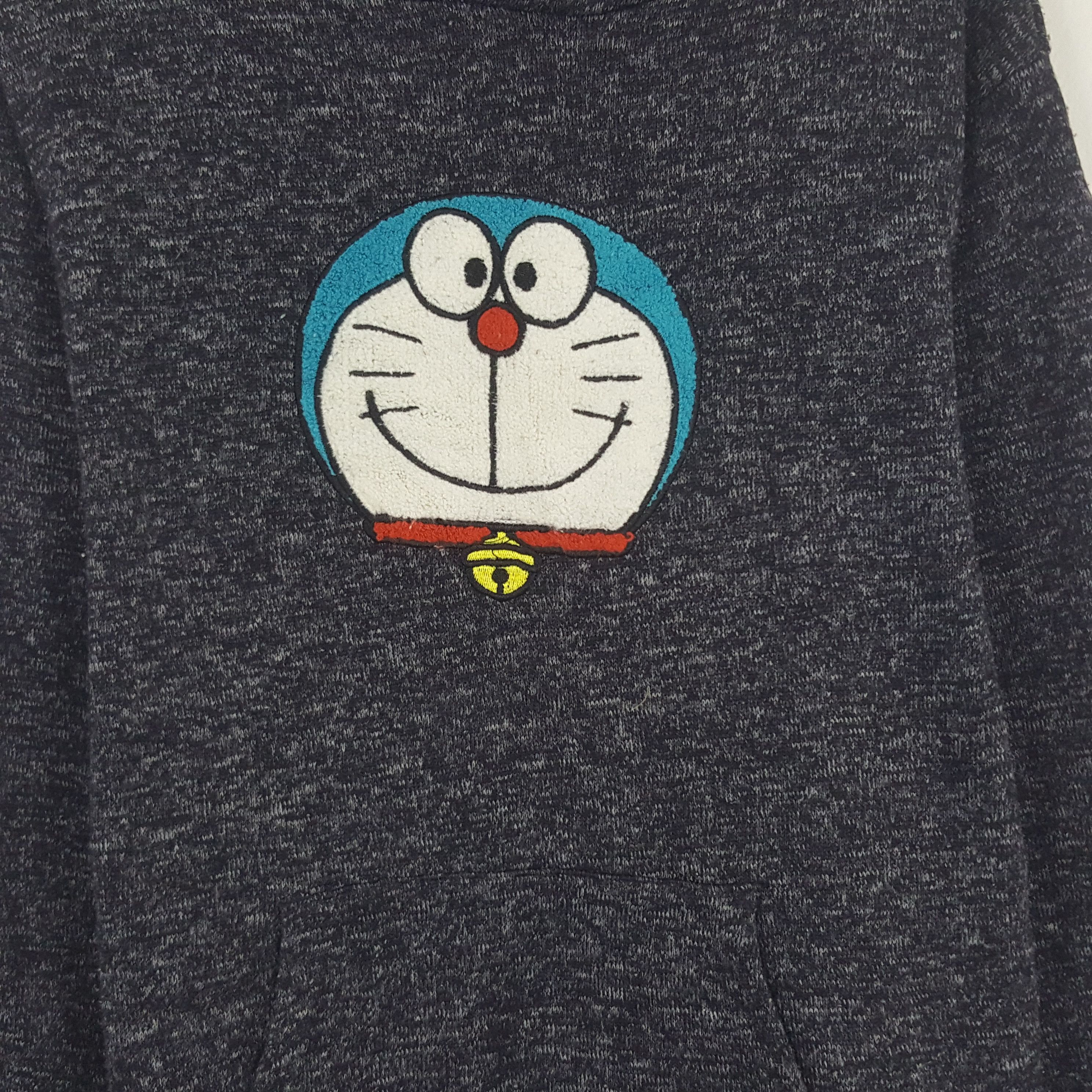 Cartoon Network × Japanese Brand × Vintage Vintage Doraemon Wool Sweatshirt Hoodies Size US L / EU 52-54 / 3 - 2 Thumbnail