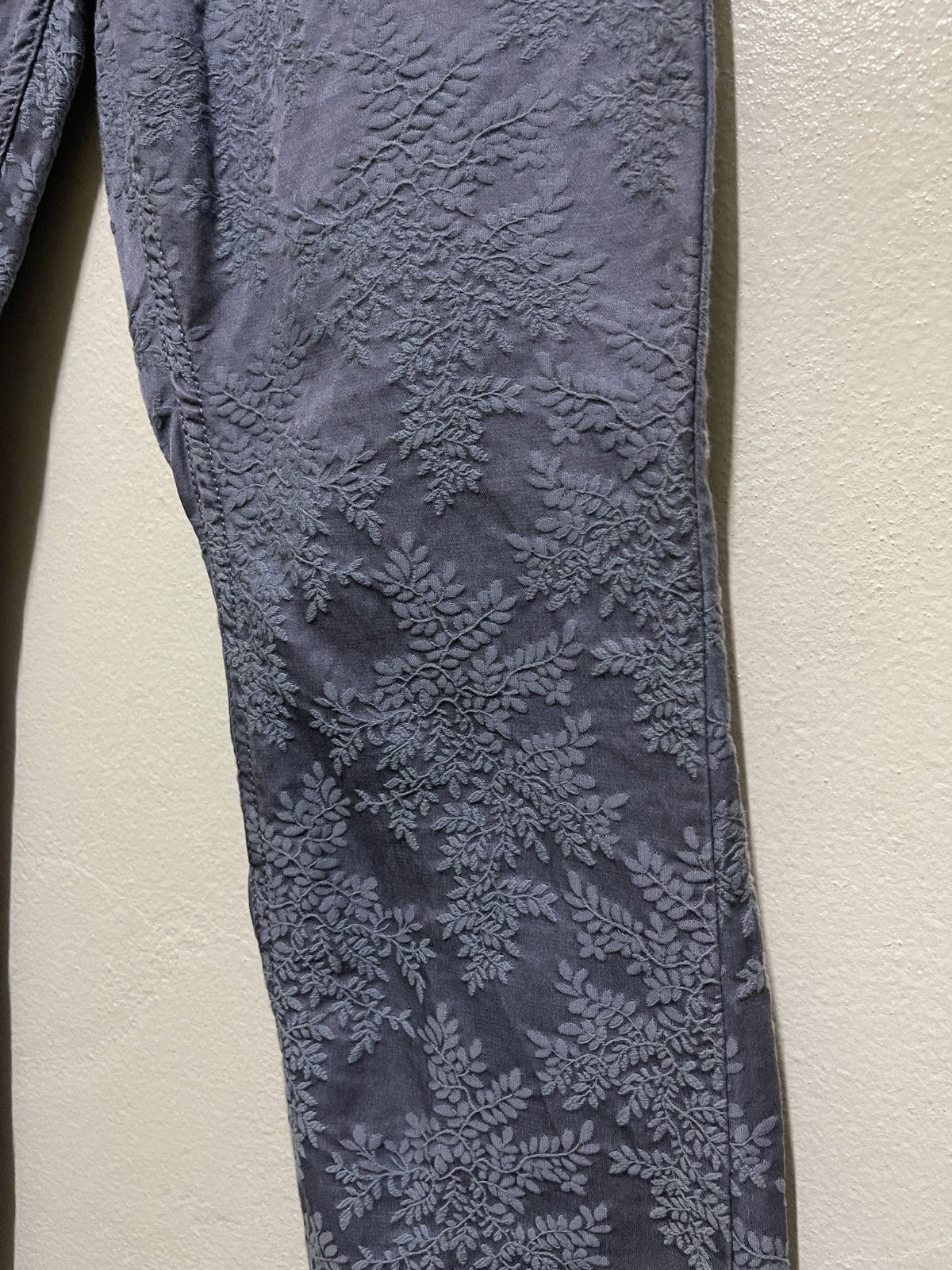 Ann Demeulemeester Ann Demeulemeester Embroidery Floral Pattern Pants Size US 30 / EU 46 - 6 Thumbnail