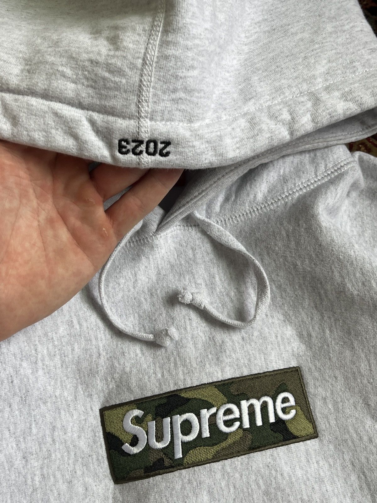 Supreme Supreme Camo Box Logo FW23 M rare Size US M / EU 48-50 / 2 - 5 Thumbnail