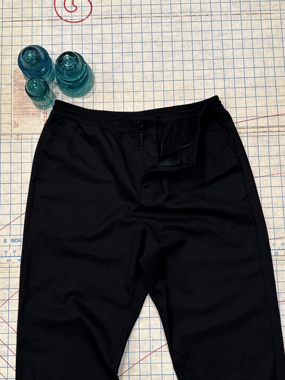 Stussy Stussy Bryan Beach Pants Black Wool Blend Size Medium Mens Size US 34 / EU 50 - 6 Thumbnail