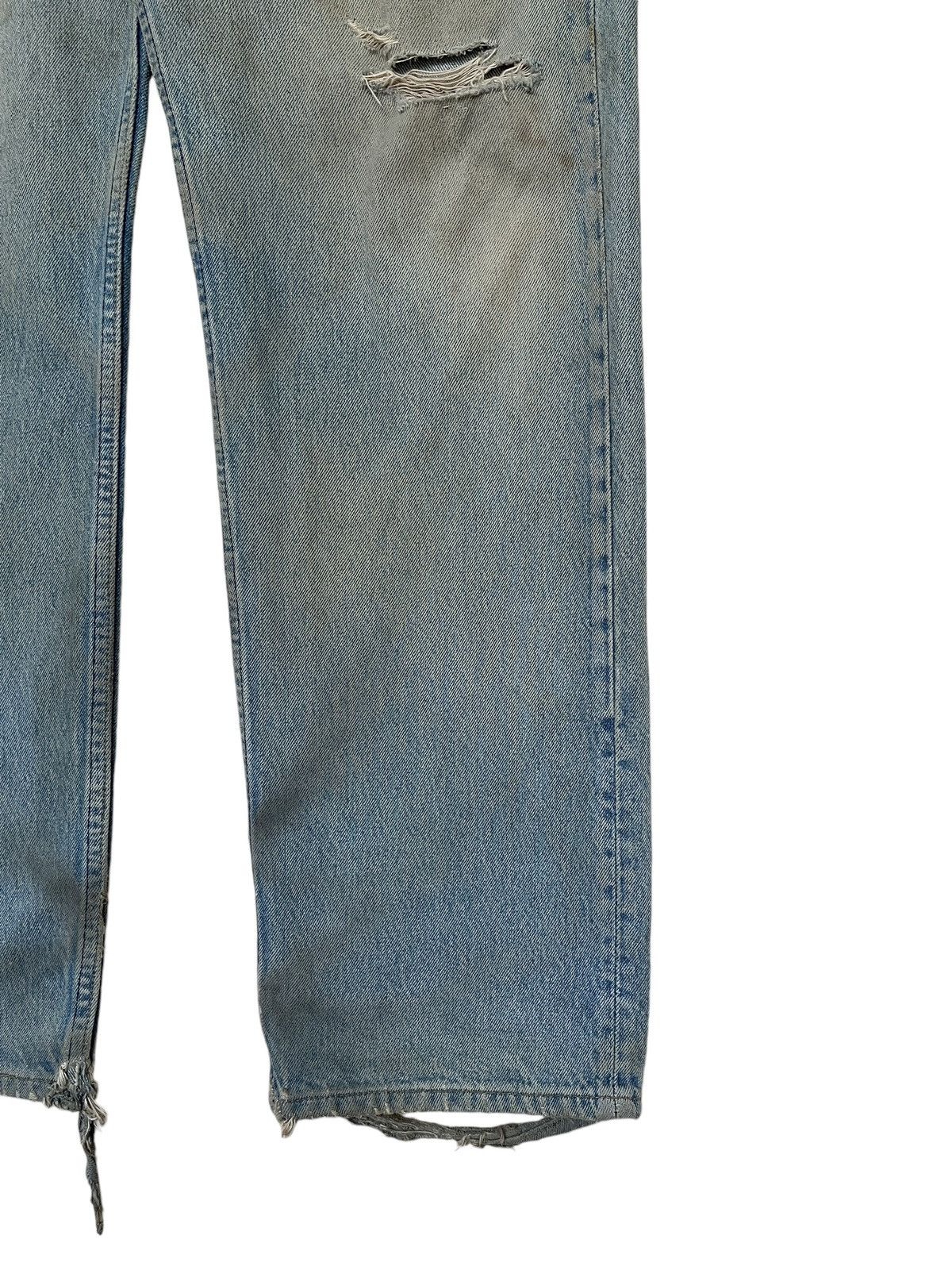 Levi's 38x32 Vintage Brand Levi’s 501 Distressed Jeans 1990s Size US 32 / EU 48 - 6 Thumbnail