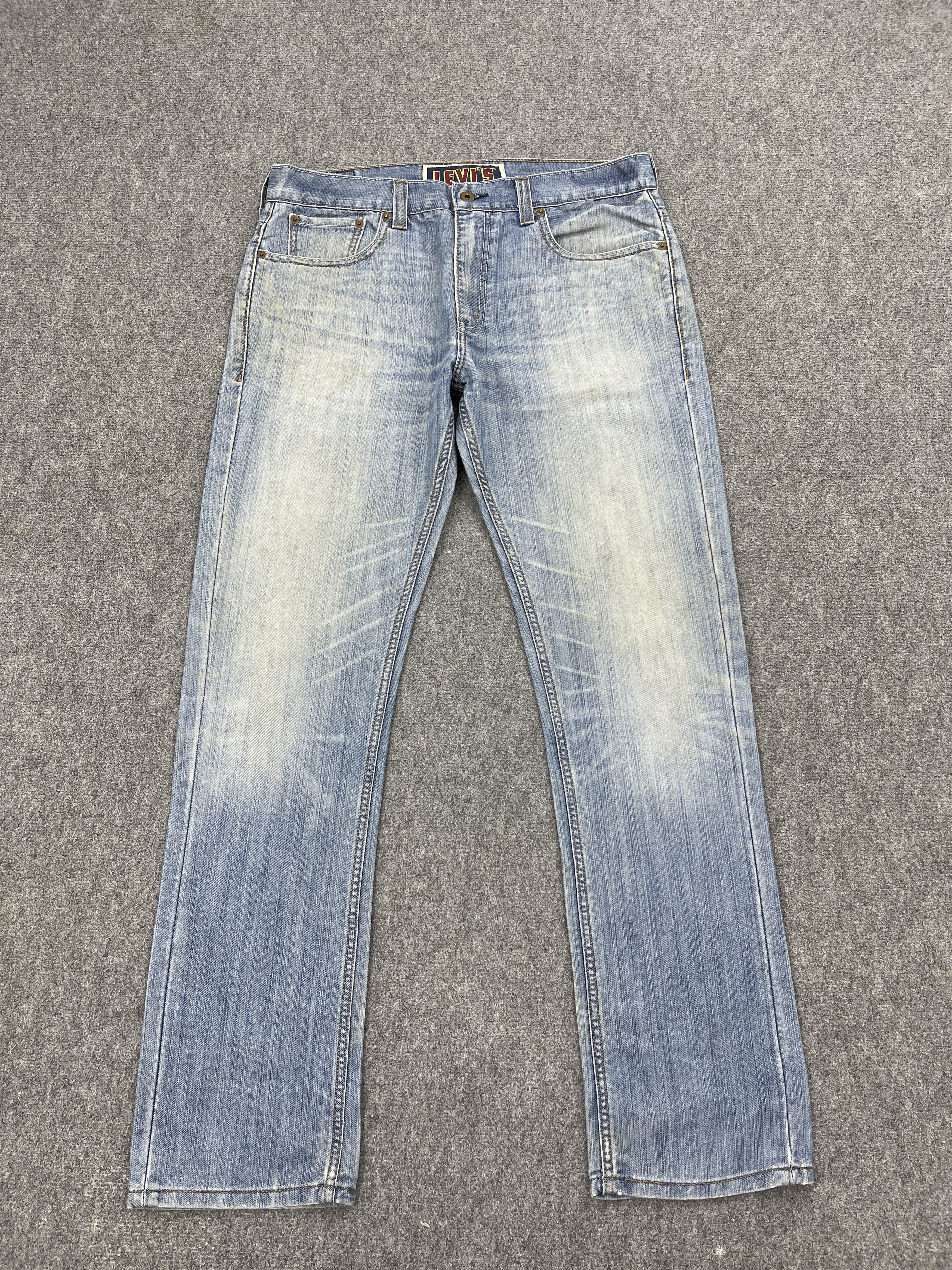 Levi's × Vintage Vintage Levis 511 Faded Blue Jeans DP2486 Size US 36 / EU 52 - 1 Thumbnail