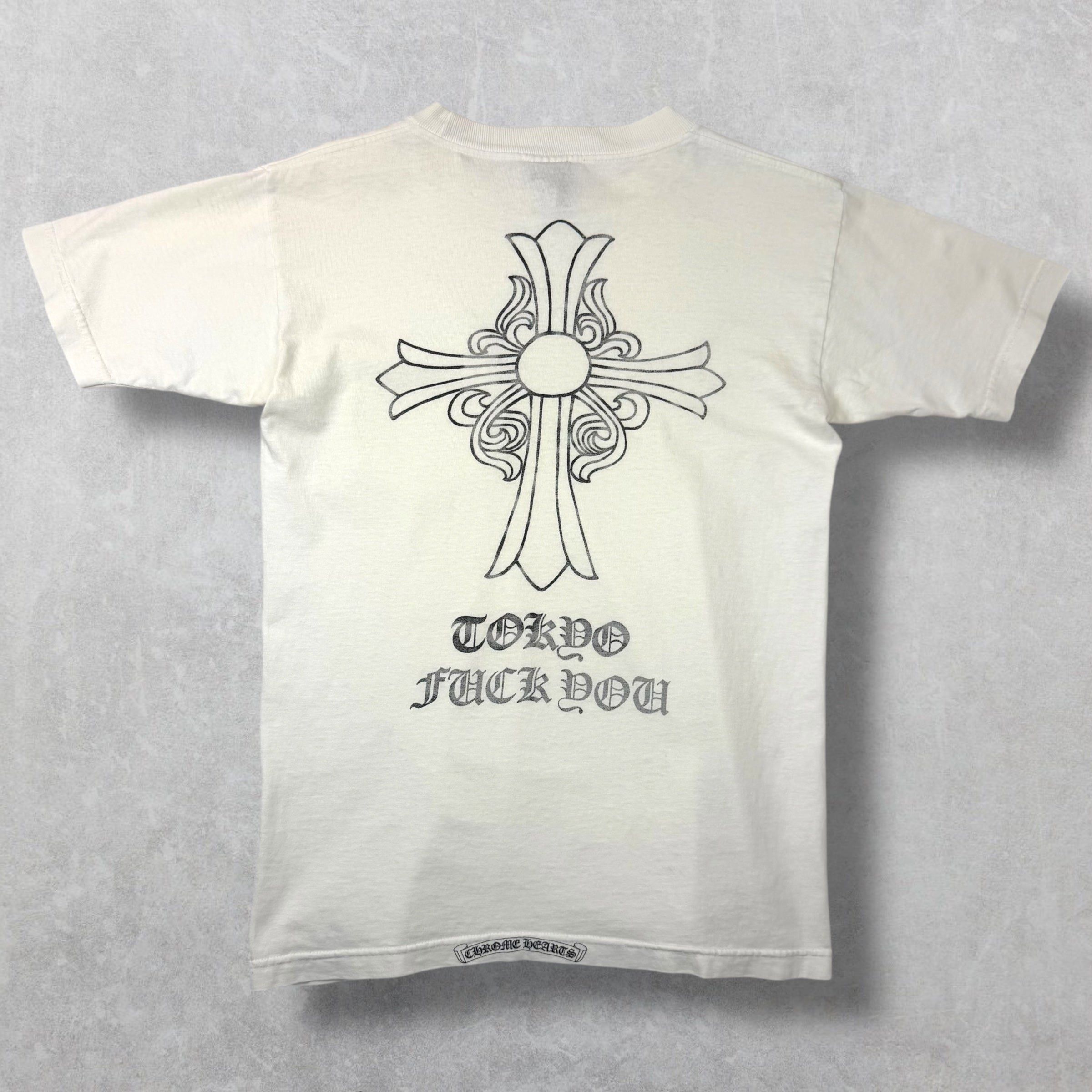 Chrome Hearts Vintage Chrome Hearts Tokyo "F*ck You" Tee S Size US S / EU 44-46 / 1 - 1 Thumbnail