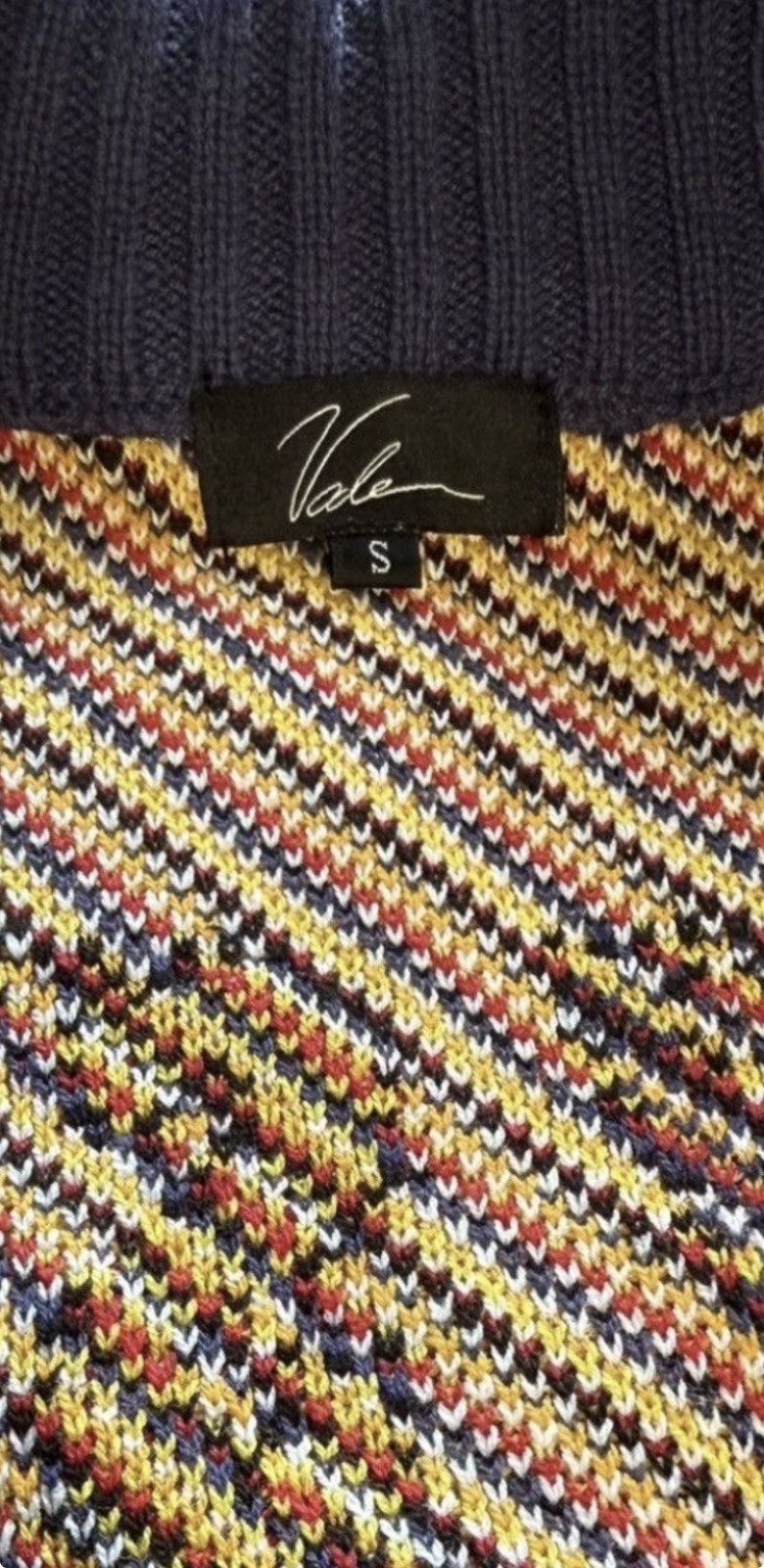 Vale VALE Sports Division Two Tone Knitted Sweater Size US S / EU 44-46 / 1 - 9 Thumbnail