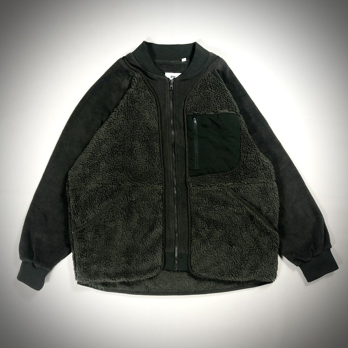 Uniqlo × White Mountaineering White Mountaineering x Uniqlo Fleece Oversized Jacket Size US L / EU 52-54 / 3 - 2 Thumbnail