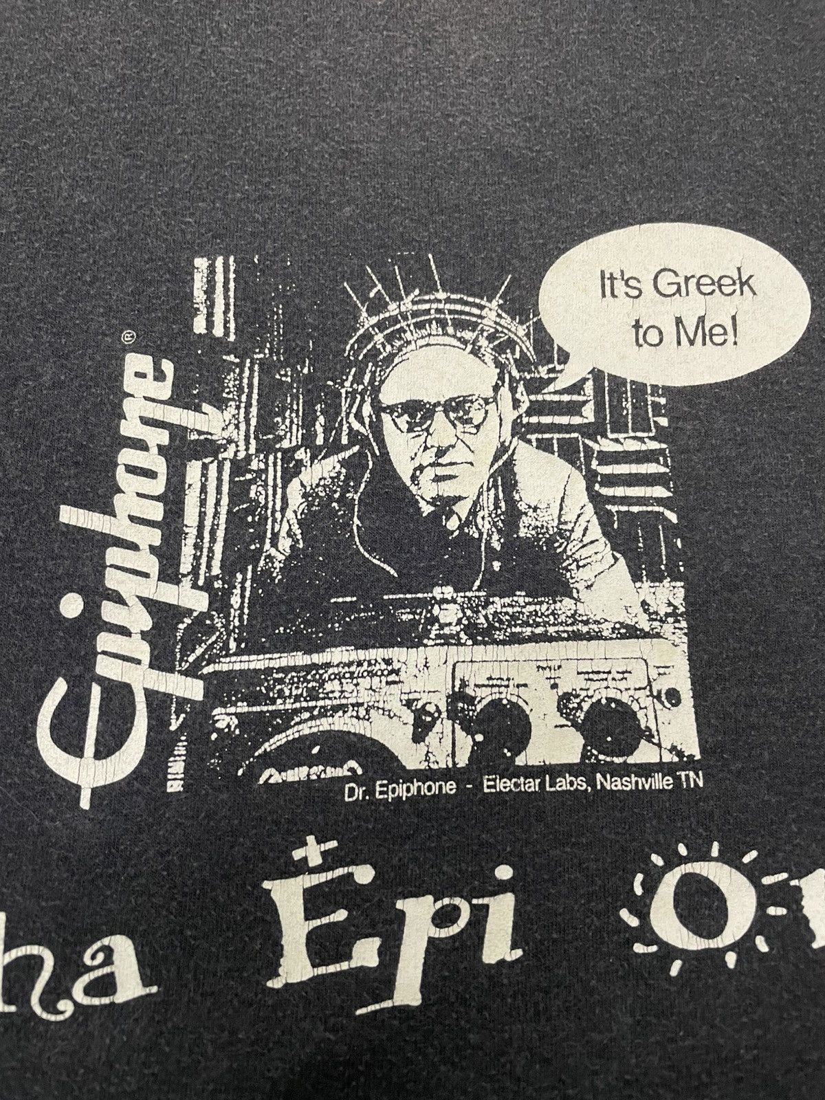 Band Tees Vintage Dr EPIPHONE Alpha Epi Omega TShirt Size US L / EU 52-54 / 3 - 6 Thumbnail