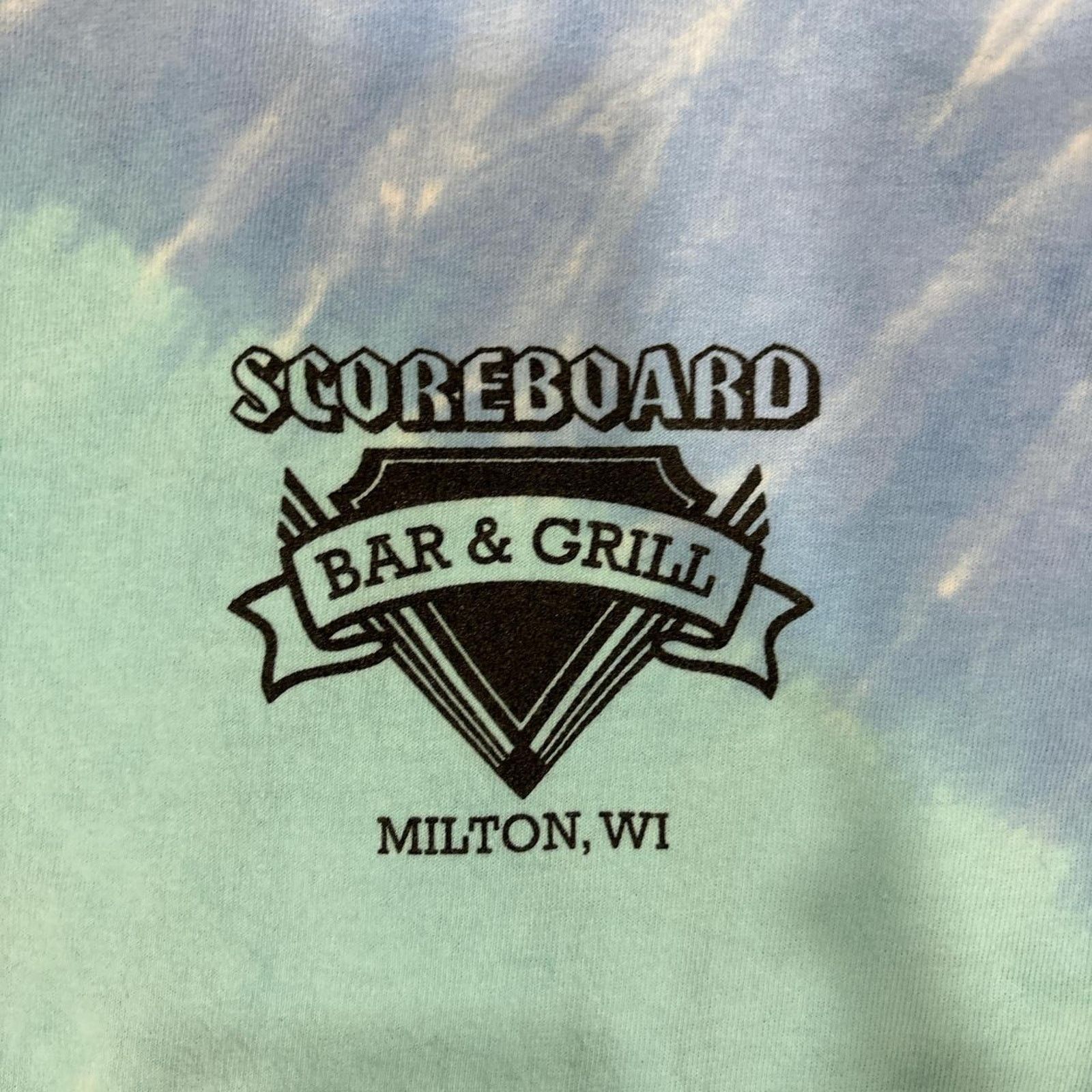 Other Multi blue tie dye bar tshirt Size US L / EU 52-54 / 3 - 2 Thumbnail