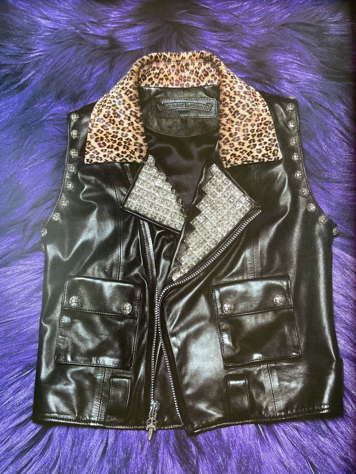 Chrome Hearts Chrome Hearts rare vest photo 9x11 Poster framed Size ONE SIZE - 2 Thumbnail
