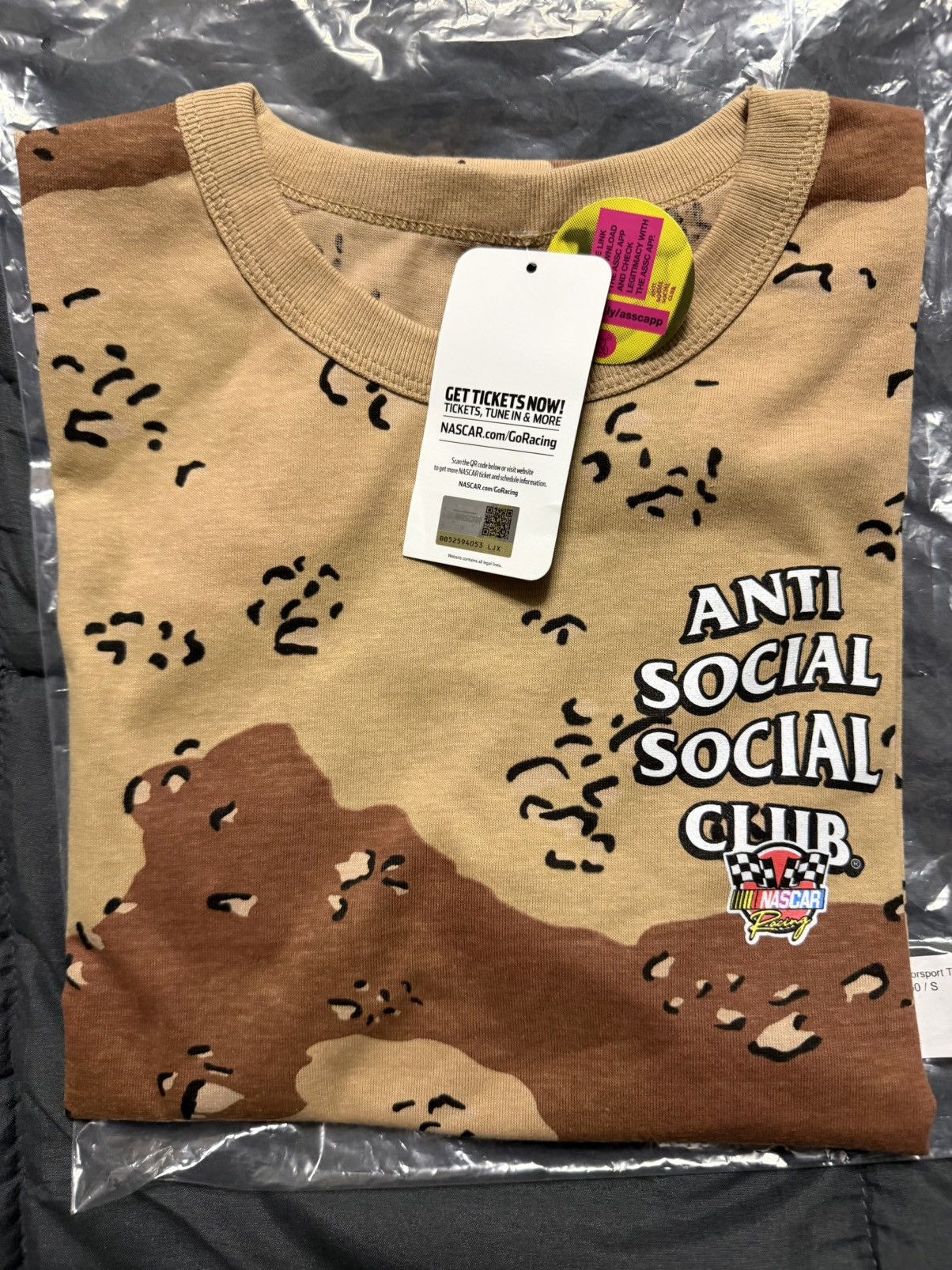 Anti Social Social Club × Neighborhood ASSC X Nascar Tee Size US S / EU 44-46 / 1 - 2 Thumbnail