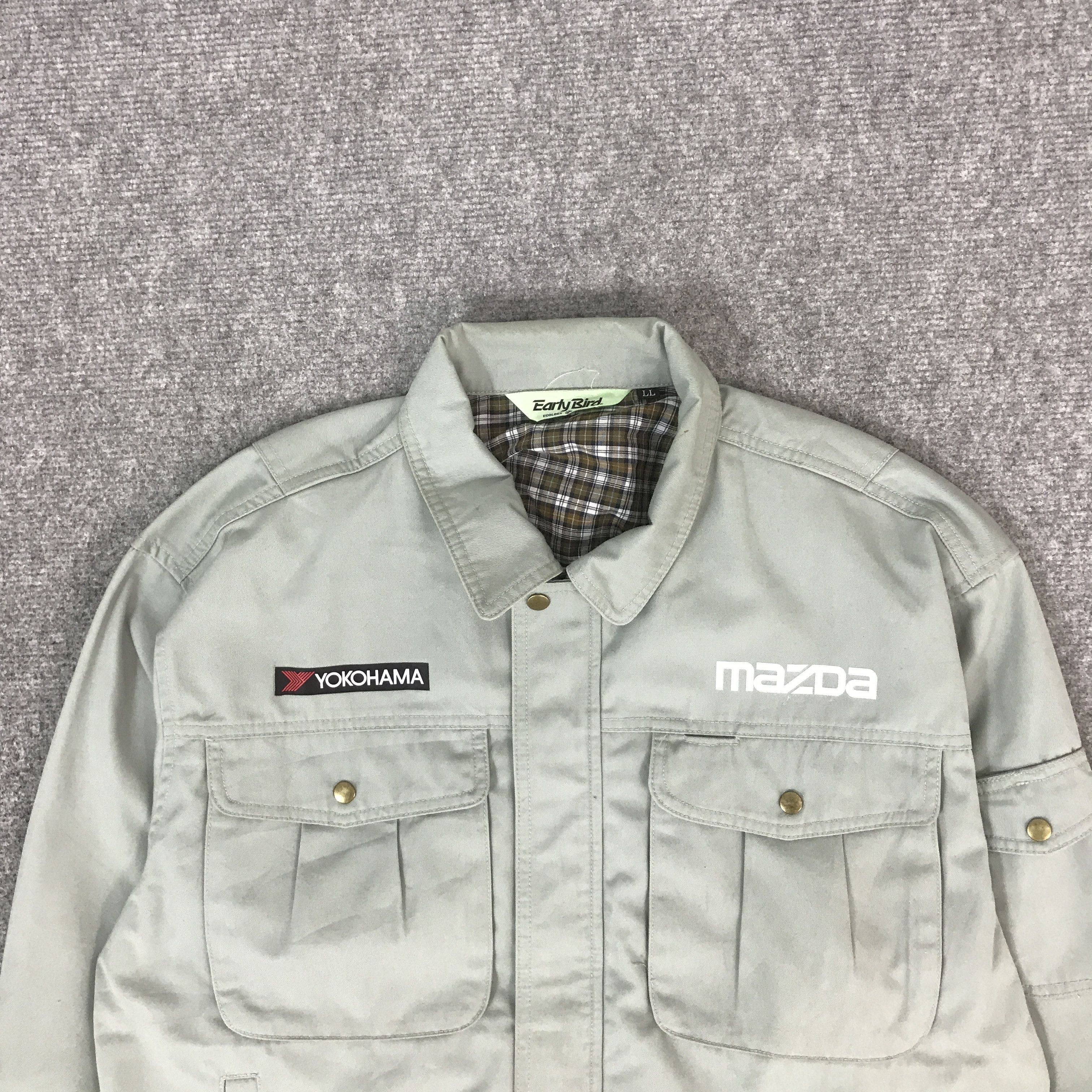 Japanese Brand MAZDA RACING MOTORSPORT UNIFORM JAPAN CUSTOM JACKET K62B14 Size US L / EU 52-54 / 3 - 3 Thumbnail