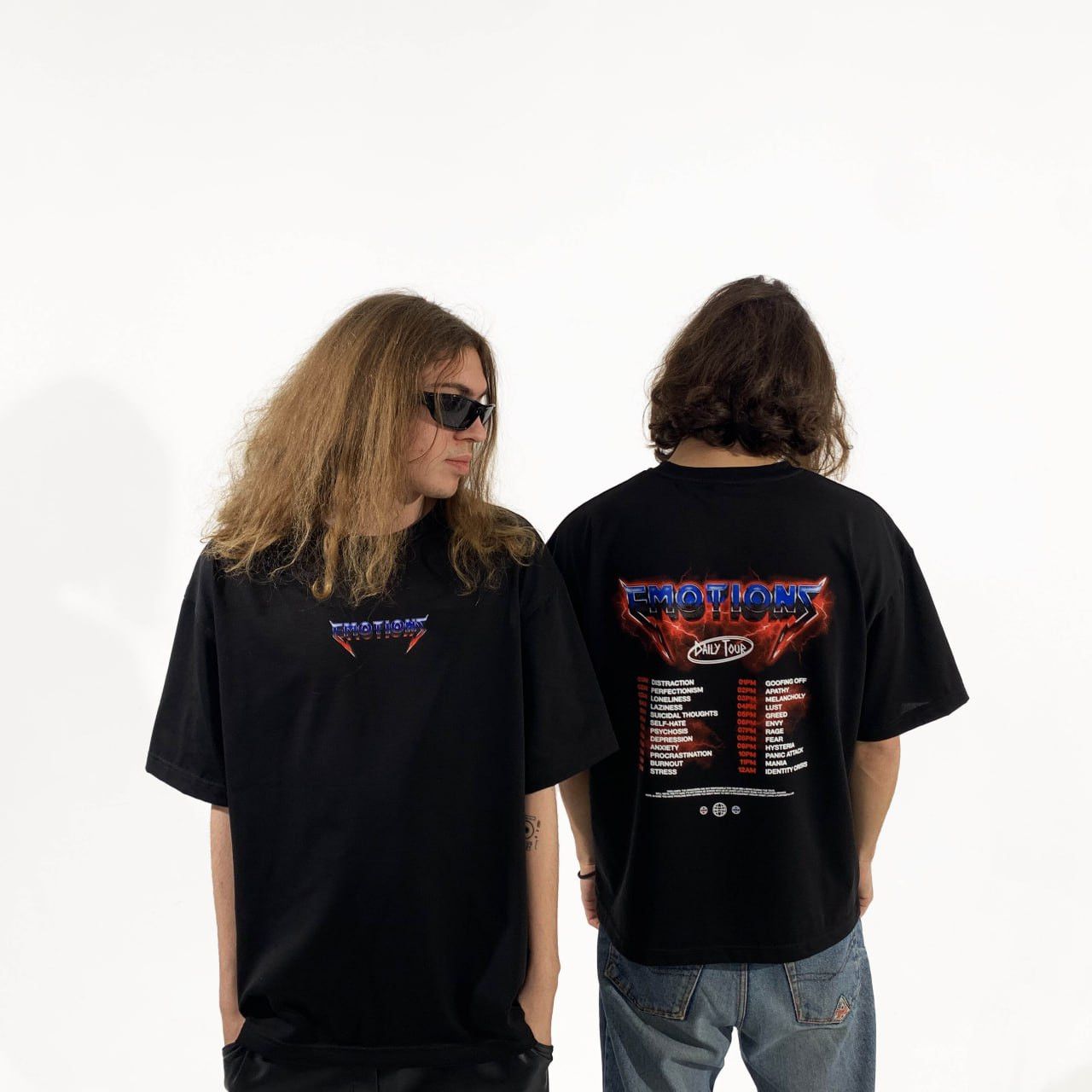 Other Line Nine "EMOTIONS DAILY TOUR" tee Size US L / EU 52-54 / 3 - 6 Thumbnail