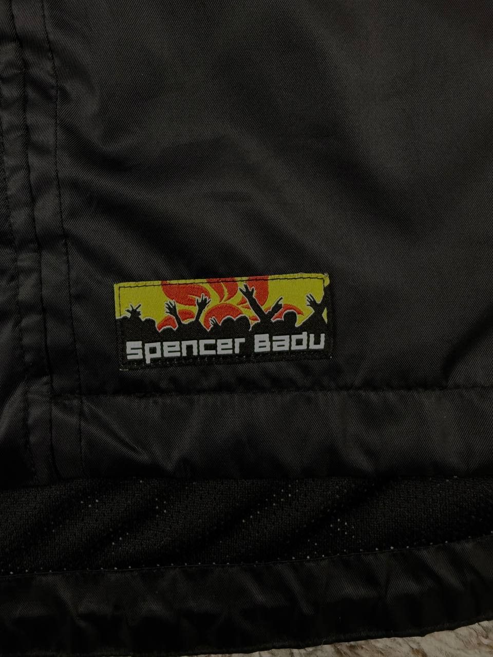 SPENCER BADU SPENCER BADU Black Water-Repellent Full Zip Jacket Size US S / EU 44-46 / 1 - 5 Thumbnail