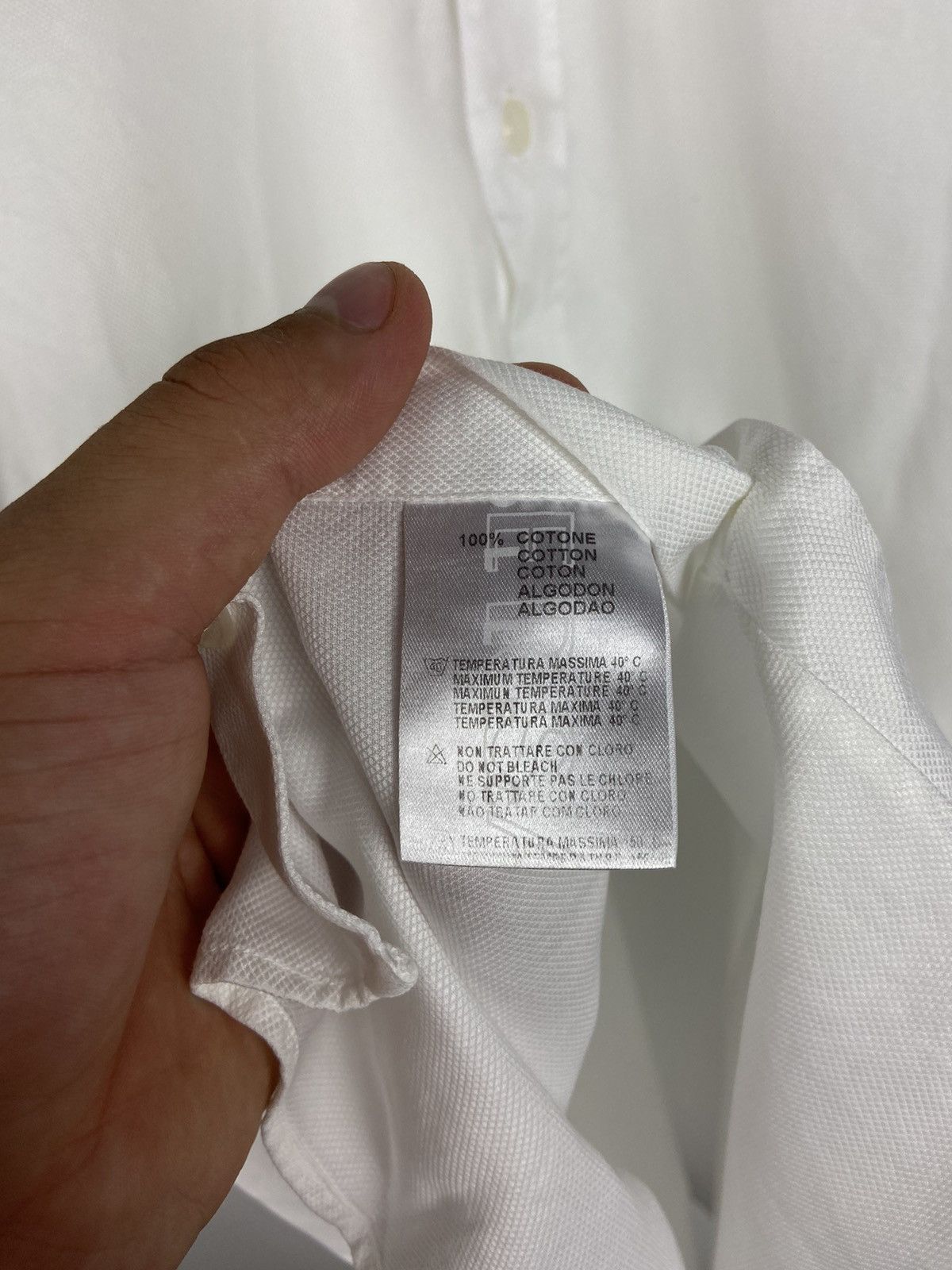 Versace Vintage Versace Collection City White Luxury Shirt Size US M / EU 48-50 / 2 - 12 Thumbnail