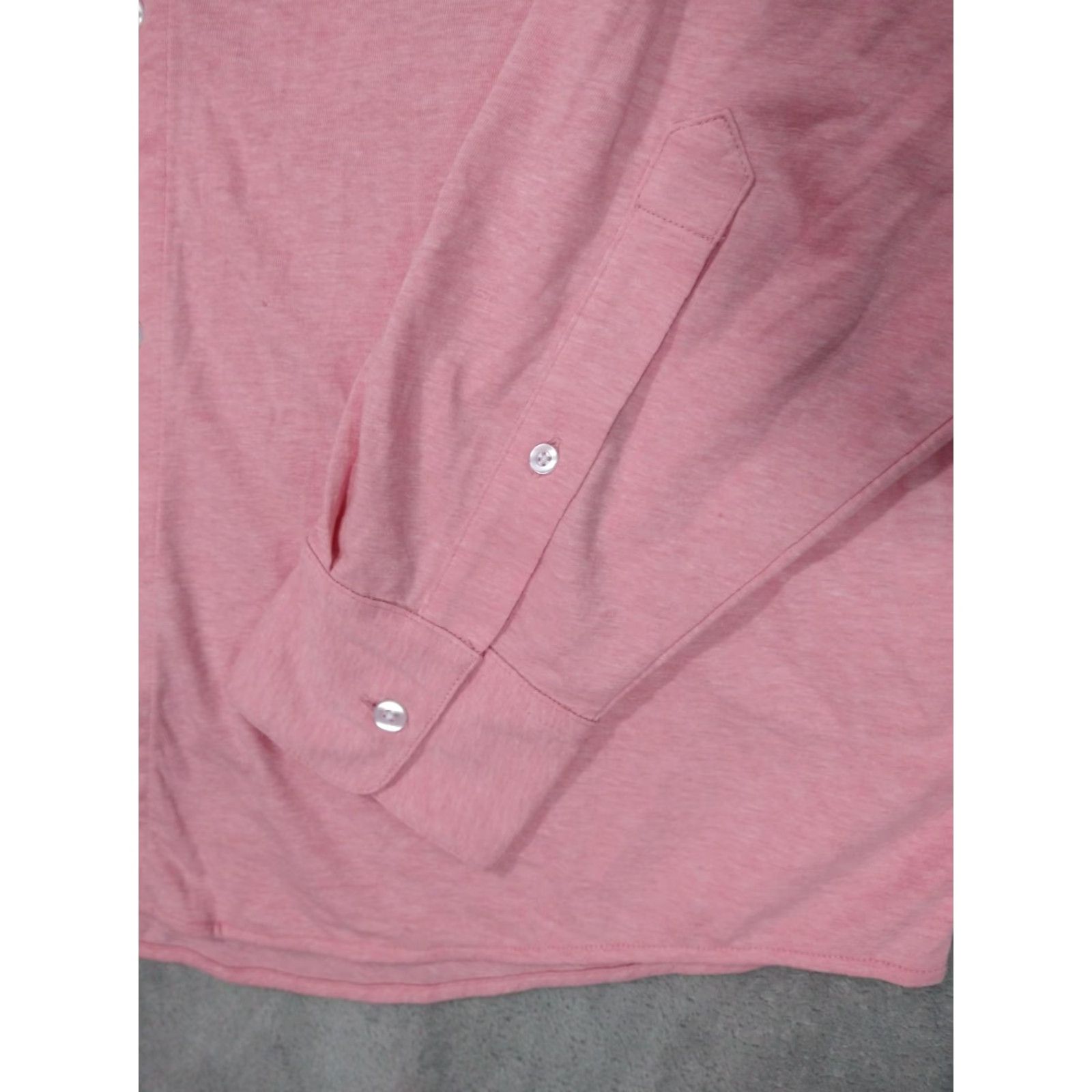 Bonobos Bonobos Shirt Mens XL Pink Jersey Long Sleeve Button Up Casual Everyday Size US XL / EU 56 / 4 - 3 Thumbnail