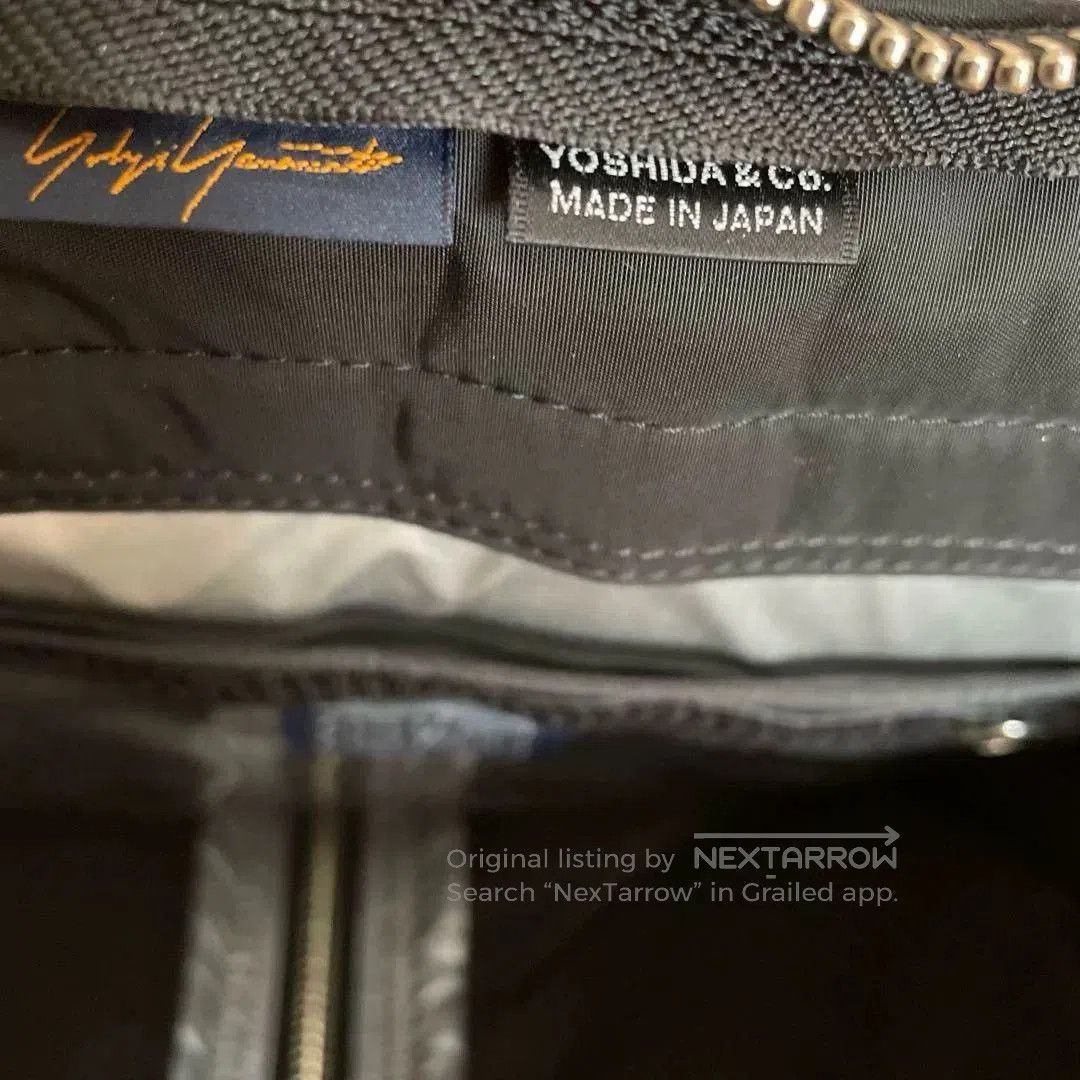 Yohji Yamamoto Yohji Yamamoto x Porter Black Shoulder Bag. Size ONE SIZE - 7 Thumbnail