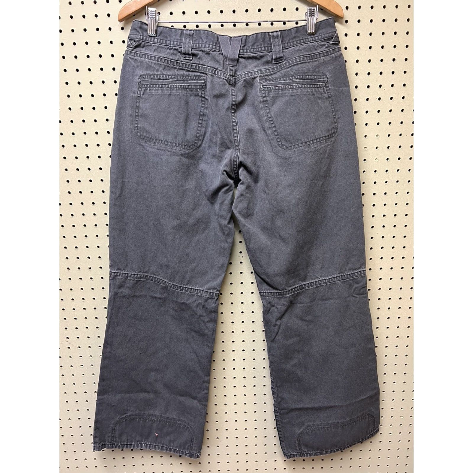 Patagonia Patagonia Womens Workwear Shop Duck Canvas Work Pant 12 Gray Size 34" / US 12 / IT 48 - 2 Thumbnail